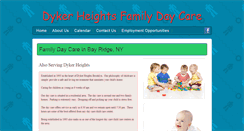 Desktop Screenshot of dykerheightsfamilydaycare.com